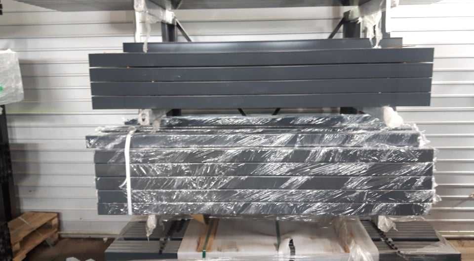 Słupek 80x80x2  2,3mb ocynk RAL 7016 RAL 9005