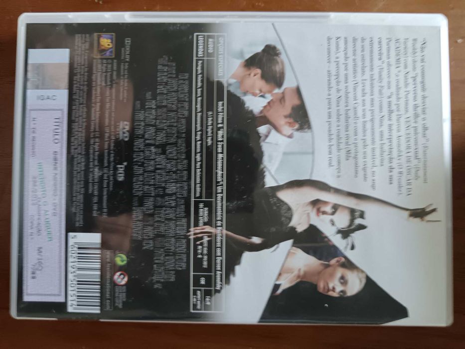 filme dvd original - cisne negro