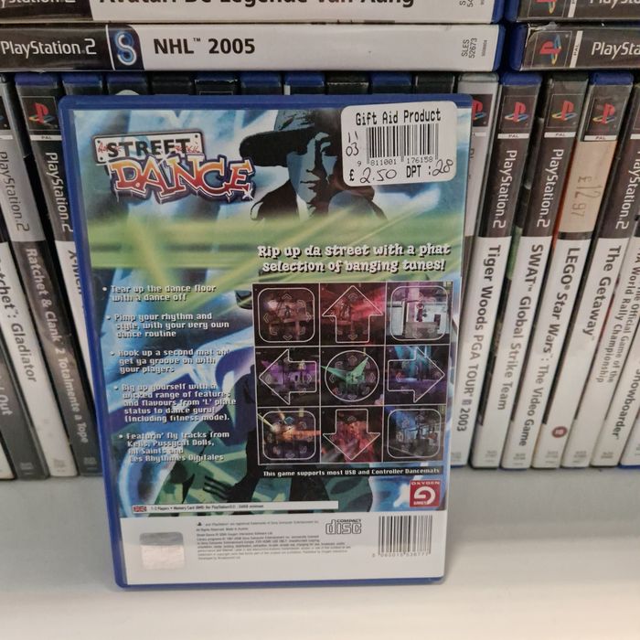 Street dance ps2 PlayStation 2