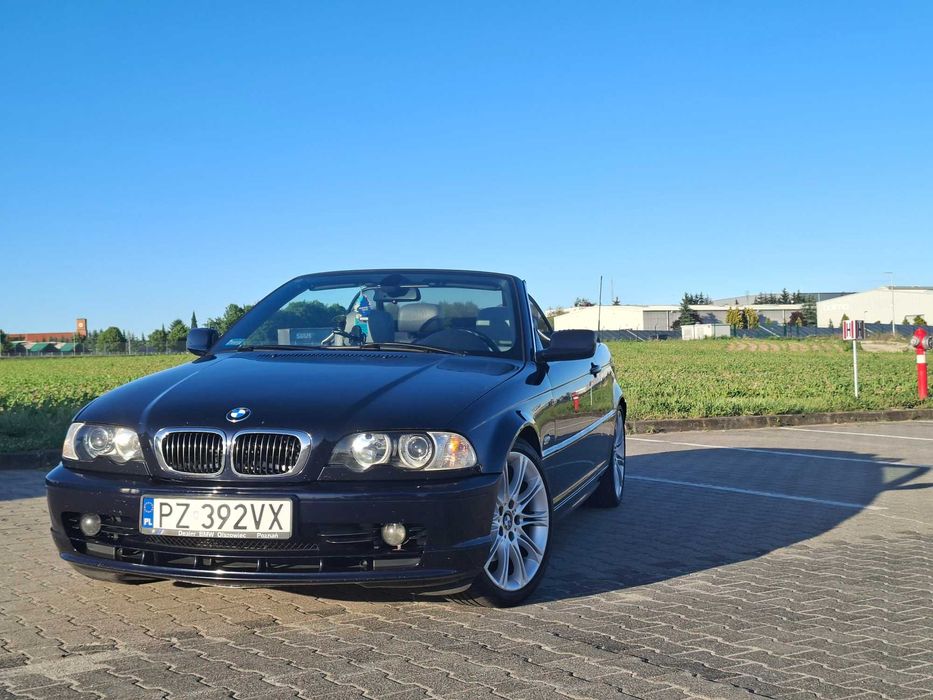 BMW Seria 3 E46 325Ci Cabrio 2.5 192 KM LPG | Hardtop | Windshot | 2 kpl kół | Bogate wyposażenie | Zadbany egzemplarz