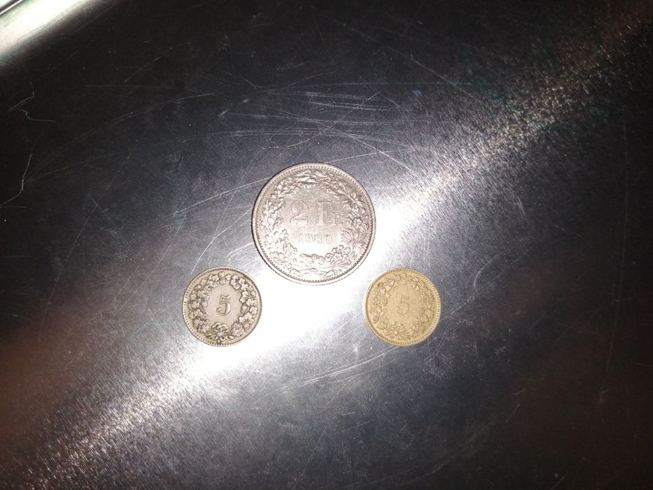 Moeda Suíça em excelente estado