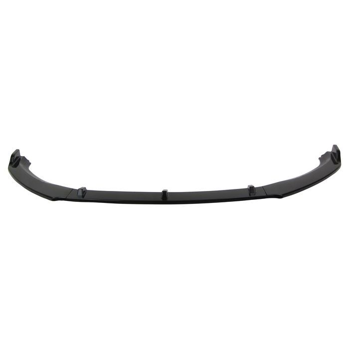 Difusor / Lip / spoiler frontal para VW Golf 7 2012 - 2019 preto piano brilhante em plástico ABS (para-choques standard)
