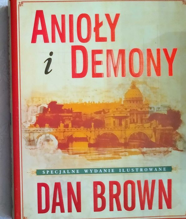 dan brown , anioły i demony książka z ilustracjami