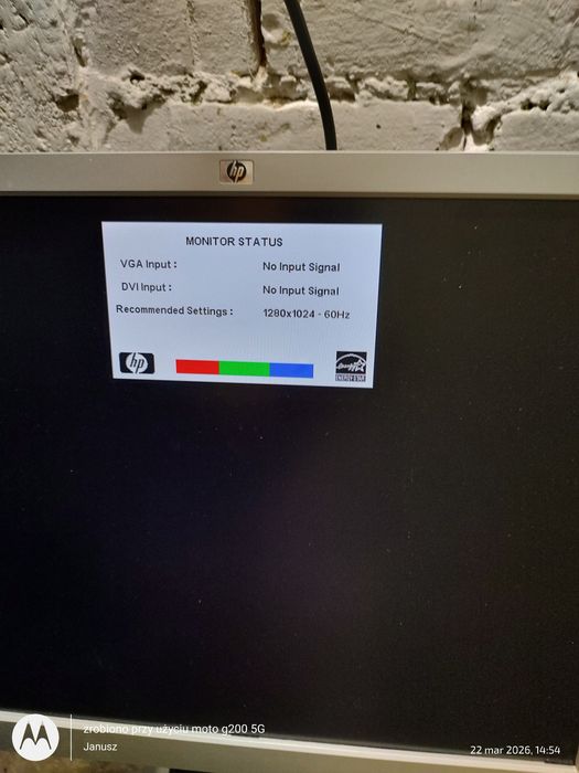 Monitor 19cali regulowana matryca