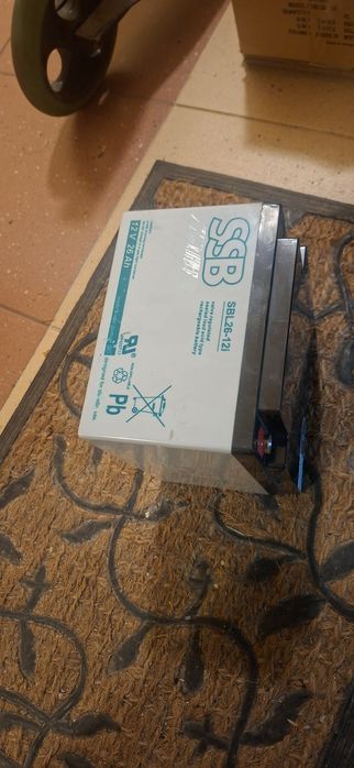 Akumulator żelowy 26Ah 12V SSB SBL26-12i