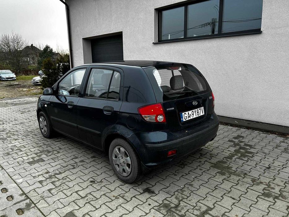 Hyundai Getz 1.1 benzyna 2004r / niski przebieg 113.540km / opłaty