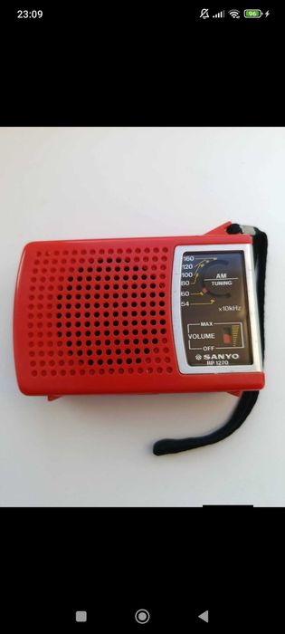 SANYO новое портативное радио