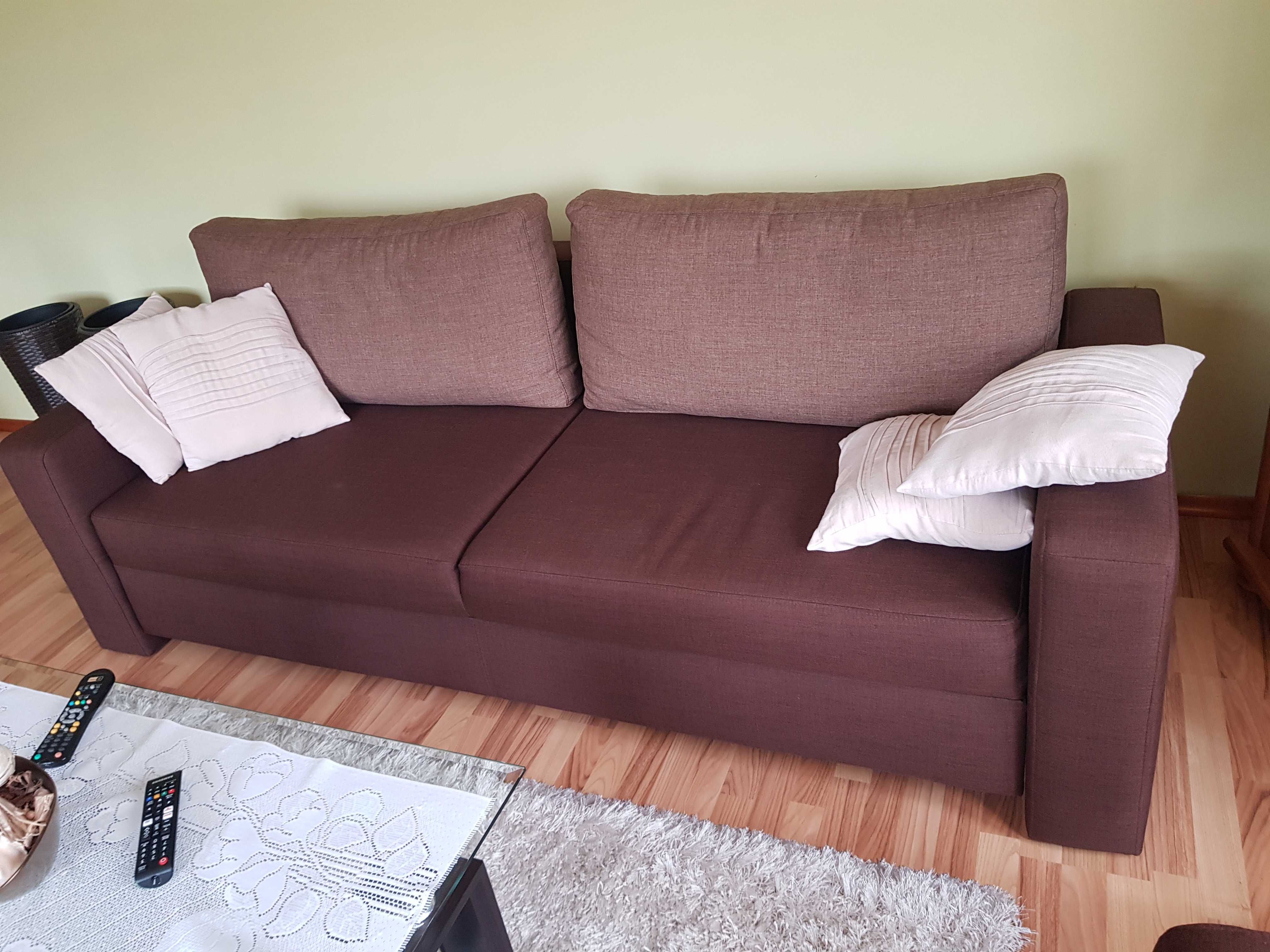 Komplet Wypoczynkowy Sofa Rozkładana