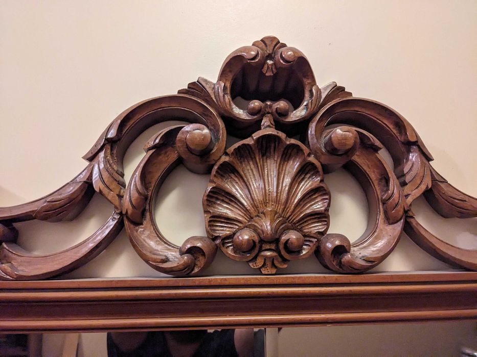 Aparador Raiz de nogueira com espelho