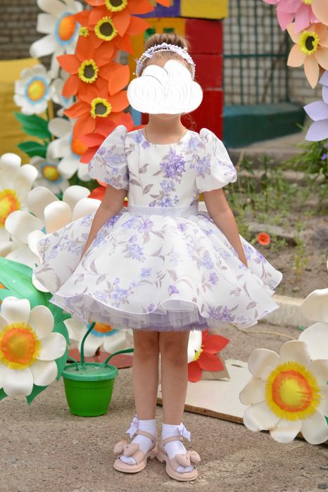 Дитяча святкова випускна сукня