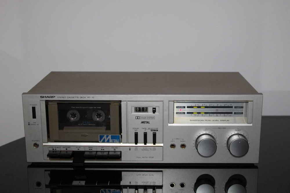 SHARP RT-10 Magnetofon deck audiofilski vintage Made in Japan Wysyłka