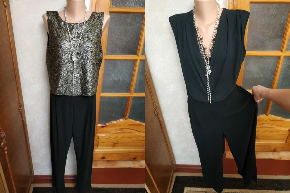 Стильний, красивий комбінезон,завужені брюки dorothy perkins 46 розмір