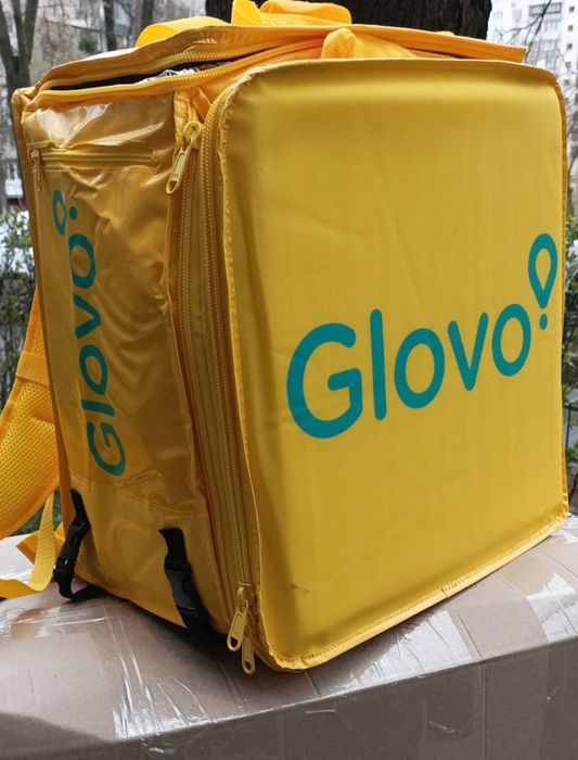 Сумка Glovo  лакірована. Нова. Чехол