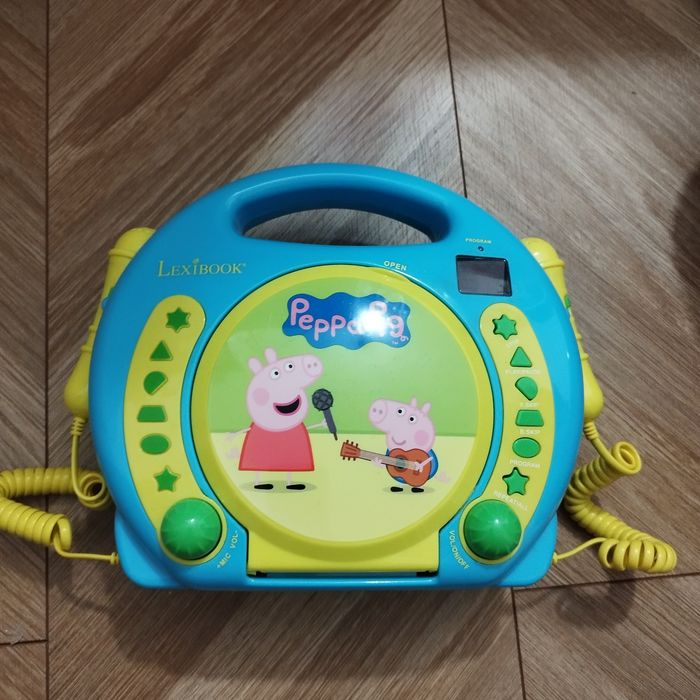 Lexibook Peppa Pig odtwarzacz CD świnka Peppa