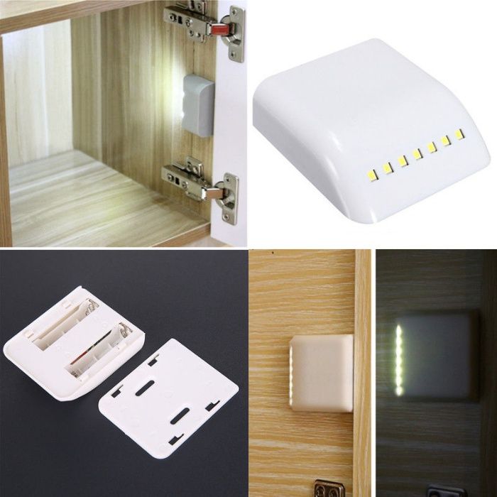 Iluminaçao LED Armarios, Roupeiros, gavetas, closets