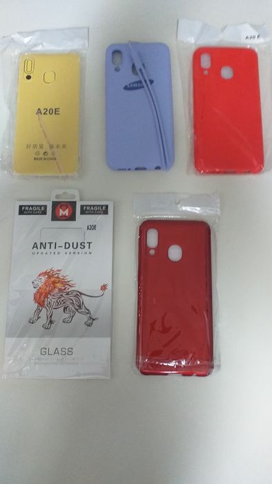 Capas NOVAS telemóvel Samsung 20 e película  - Novas
