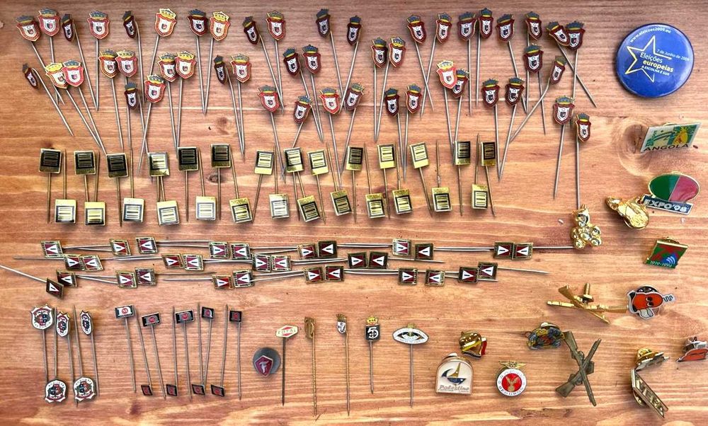 Pins de coleção, antigos e raros de lapela