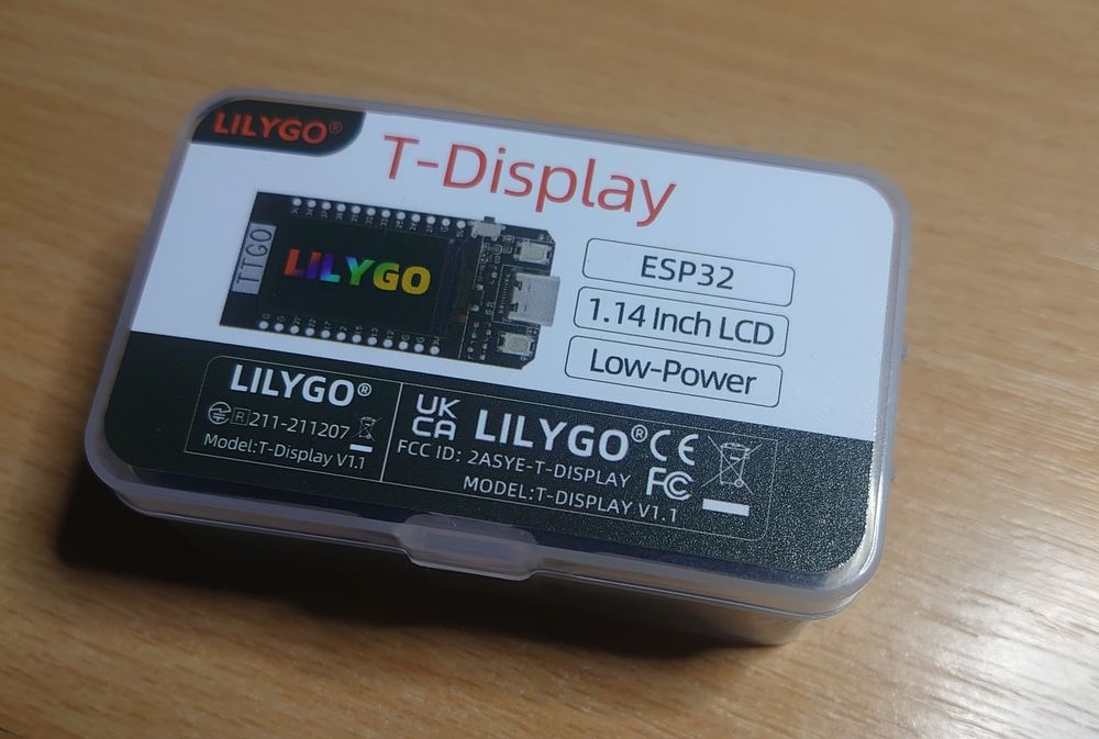 Плата розробки LILYGO T-Display ESP32.