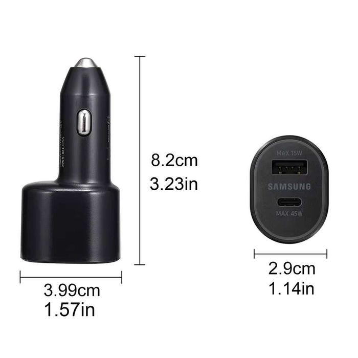 Super Szybka Ładowarka Samochodowa Samsung 45W