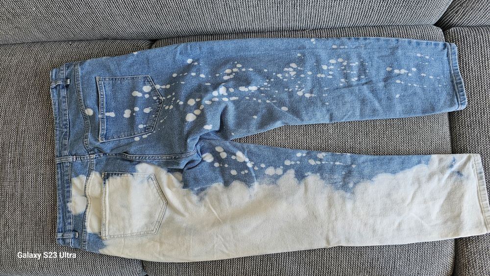 Queen Hearts Paris spodnie jeans damskie L