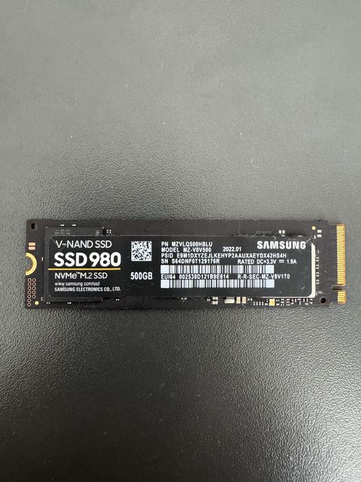 Samsung SSD 500гб