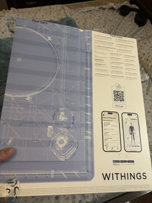 Balança WITHINGS Body Scan Preto