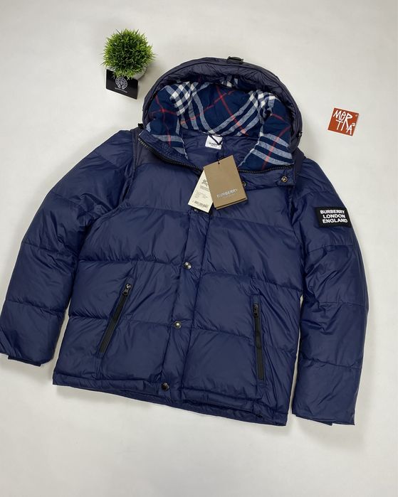 Burberry London England, пуховик барбері