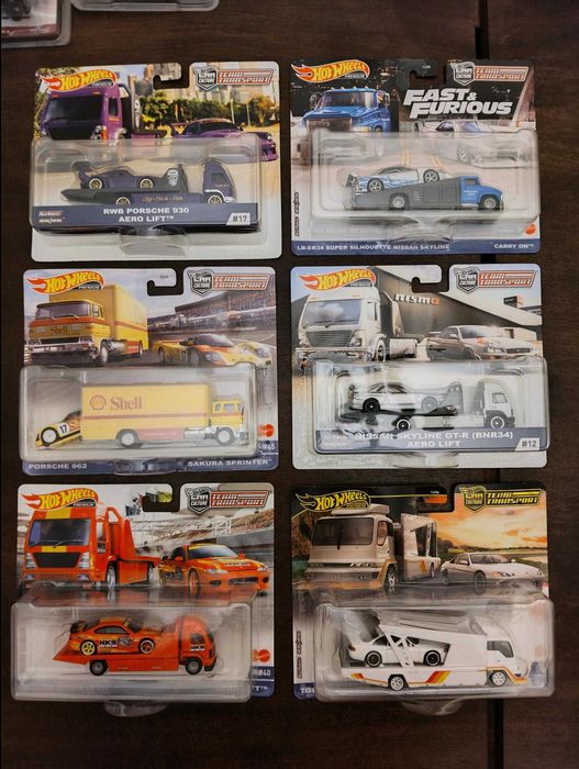 Coleção Diecast Escala 1:64 (Hotwheels)