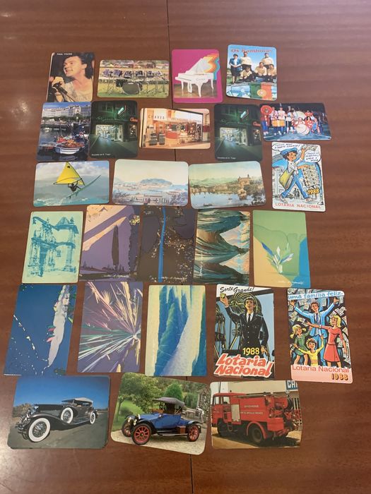 Calendário de bolso