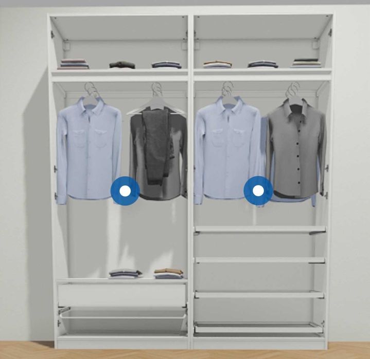 Szafa Ikea Pax (dwie sztuki)