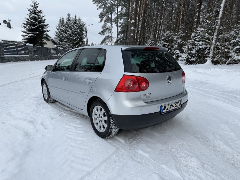 Volkswagen Golf V 1.6 Benzyna 102 KM | 2008 | Wersja UNITED