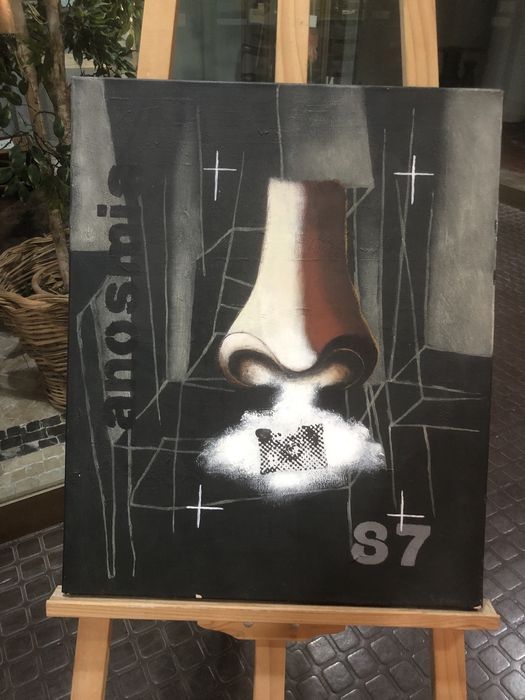 Oleo sobre tela assinado