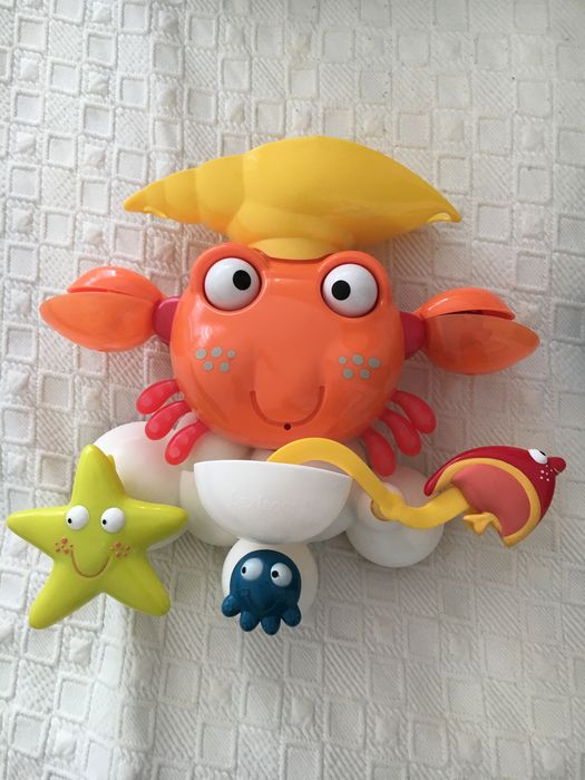 Carangueijo brinquedo de banho