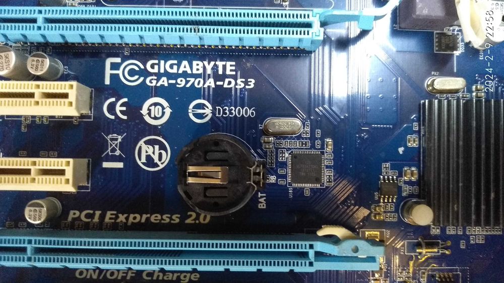 Материнская плата GIGABYTE GA-970A-DS3: 300 грн. - Комплектуючі та ...