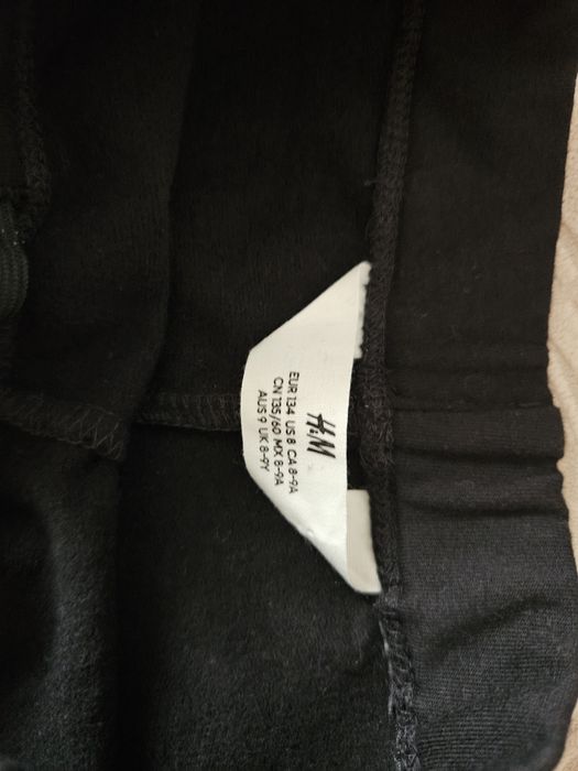 Legginsy ocieplane r.134, H&M, jak nowe
