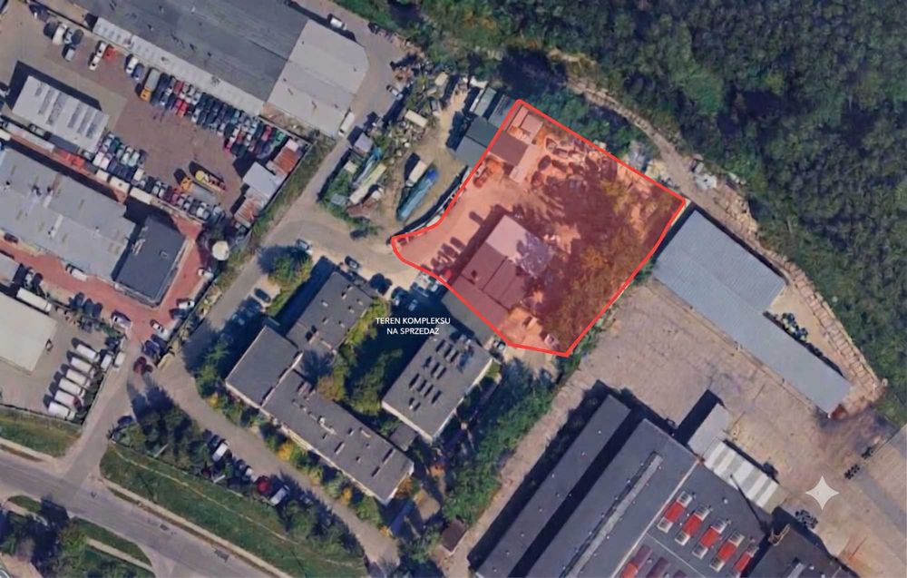 Kompleks komercyjno-przemysłowy ponad 2500 m² w Olsztynie