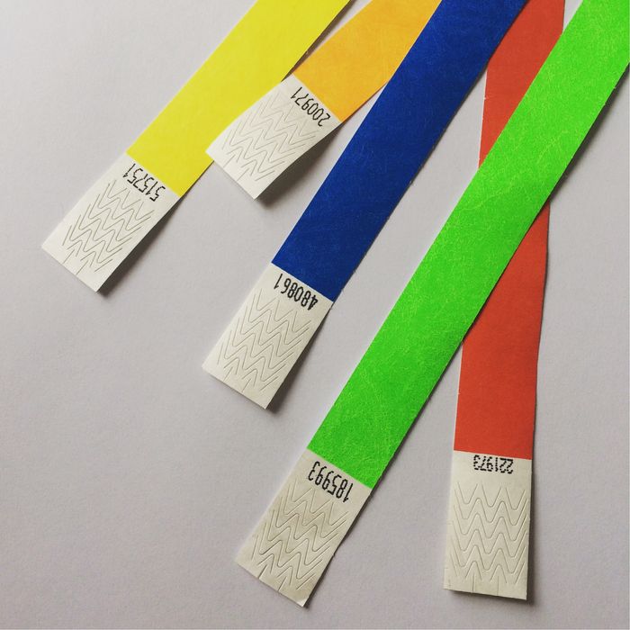 Tyvek браслети для контролю, паперові, одноразові, контрольні