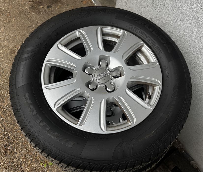 Alufelgi Audi R16 215/65/16 Fulda 2025