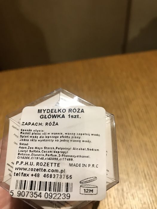 Róże mydlane prezent