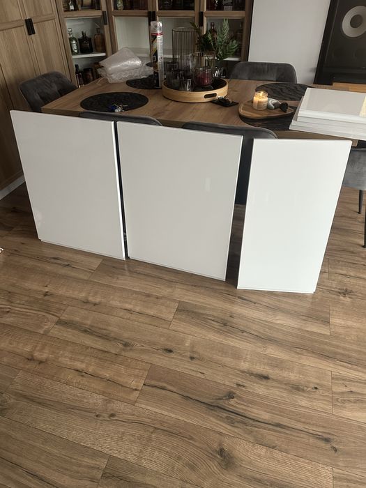 Fronty Ikea Voxtrop bialy polysk