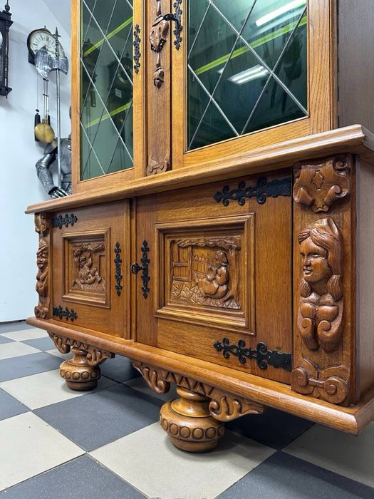 Вітрина сервант дерево витрина 3989