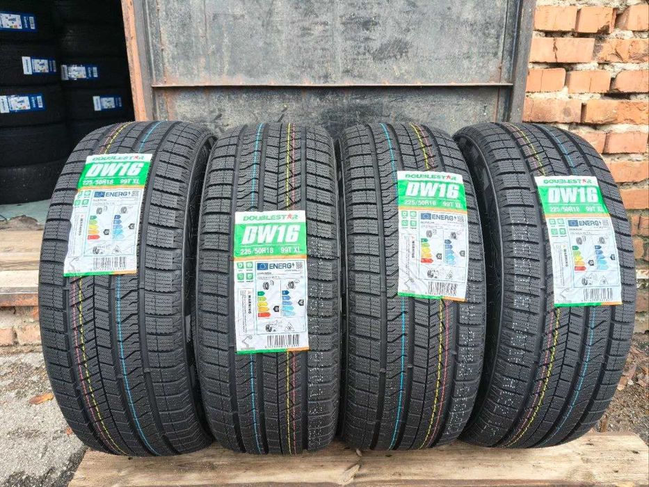 Doublestar Winter King DW16 225/50r18 99T Extra Load 26рік, ЗИМОВІ, НОВІ (8,3мм) не наварка