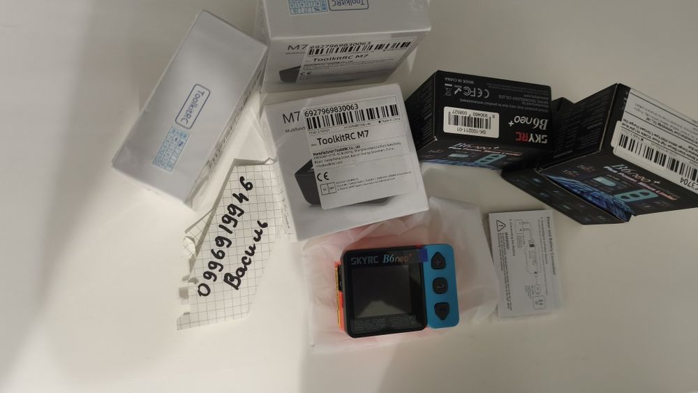 240w SKYRC b6 neo + зарядка для дронів, Акамуляторів, Реверс для зарядки гаджитів через Туре-С, ToolkitRC M7 200w