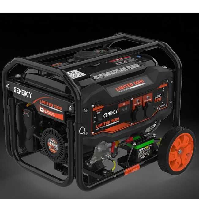 Gerador a gasolina 4500 W AVR Genergy Limited 5000