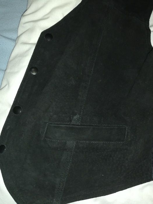 Colete de pele como novo