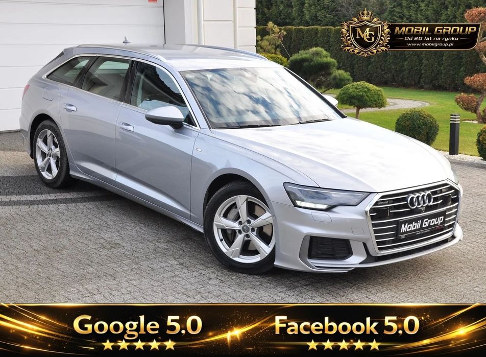 Audi A6 Avant 50 TDI mHEV S Line Kamera skóry Bang & Olufsen Ambiente F-VAT Okazja !