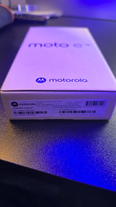 Motorola Moto e15 64GB Misty Blue (Selado)