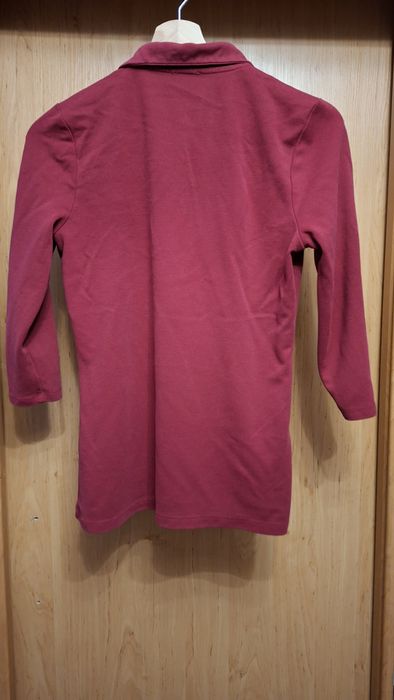 Bluzka S/M rękaw 3/4 burgund