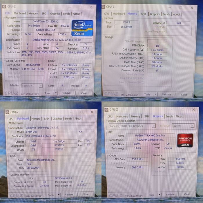 »Ігровий ПК Inel i7 4/8 ядер• RX 460 4 Gb• DDR3 16 Gb• SSD 120/320 Gb