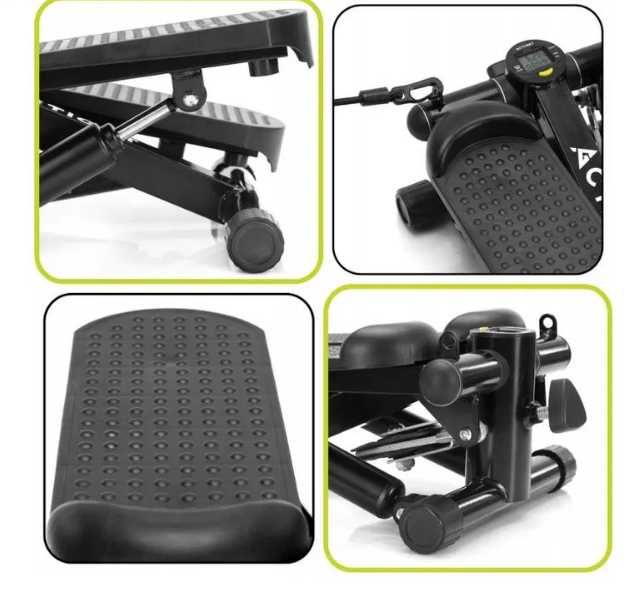 Степер для вправ 2 в 1 З РК-ЛІЧИЛЬНИКОМ  / степпер / тренажер сходи